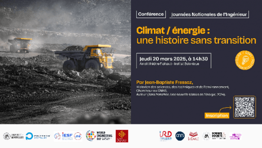 Conférence "Climat / énergie : une histoire sans transition"