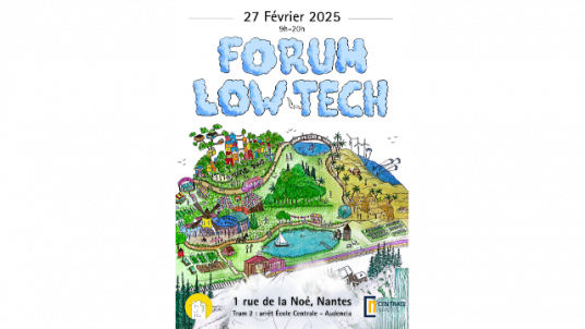 Participez à la 3ème édition du Forum Low-tech