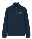 Pull zippé (bleu marine) SANS capuche -"Centrale Nantes 2024/2025" - Taille M (Quantité limitée)